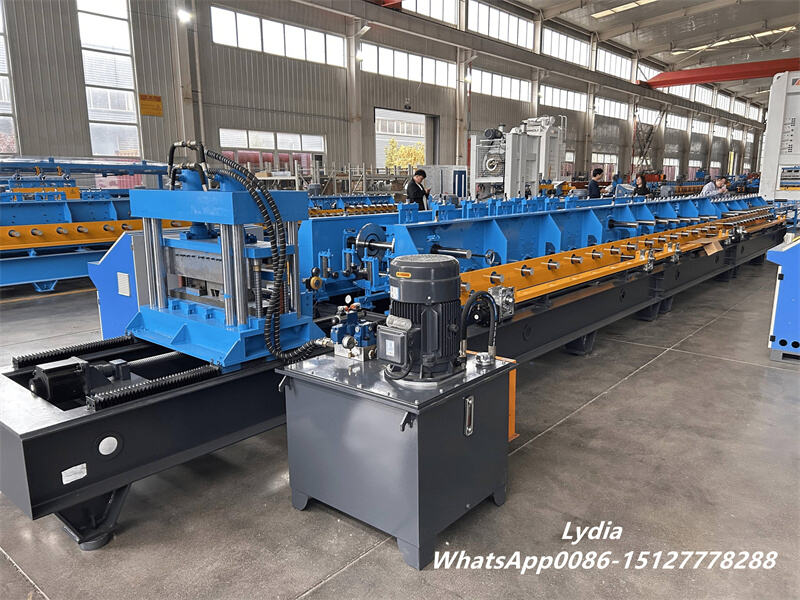 Custom size cable tray roll forming machine
