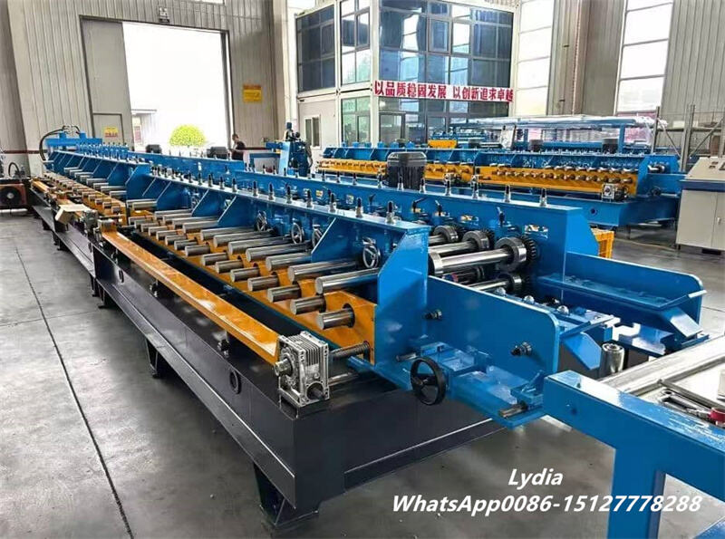 Automatic cable tray roll forming machine production line