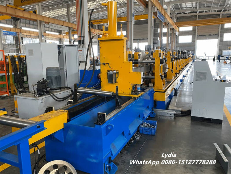 hat solar purlin roll forming machine