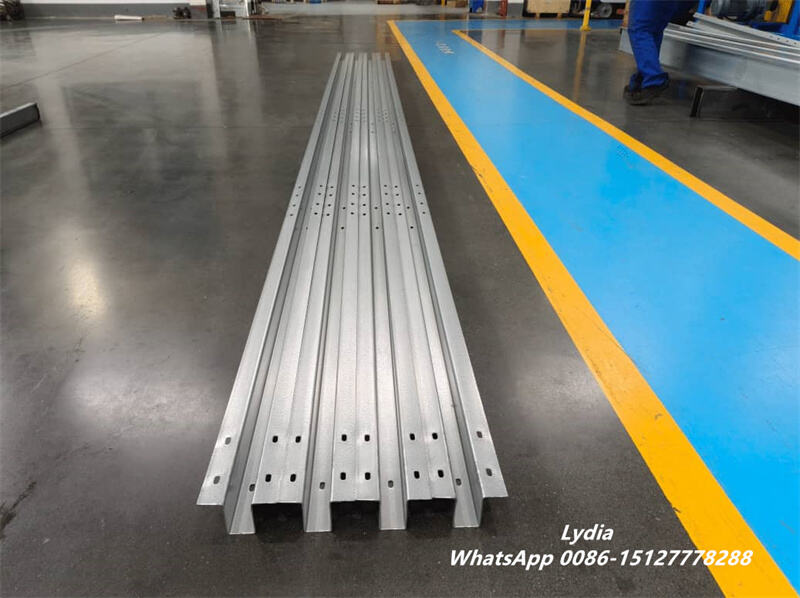 omega purlin07 Zhongtuo Omega Purlin Roll Forming Machine 2-5mm Hat Purlin Making Machine 55KW Fully‑Automatic