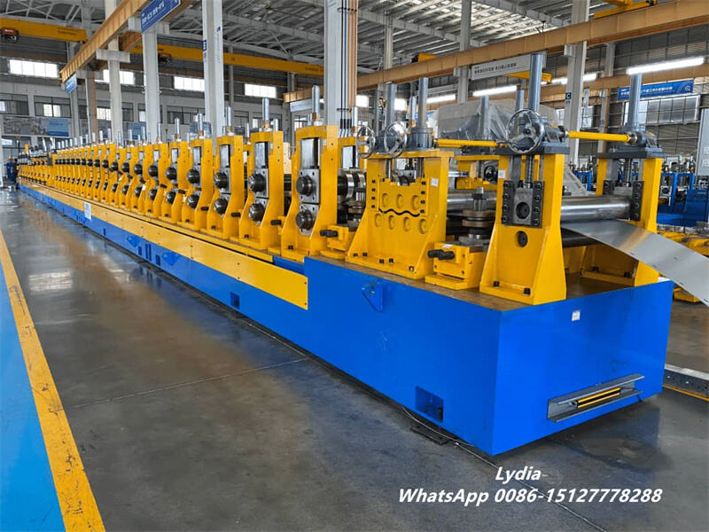 top hat purlin machine