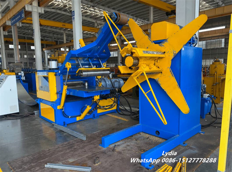omega profile purlin roll forming machine