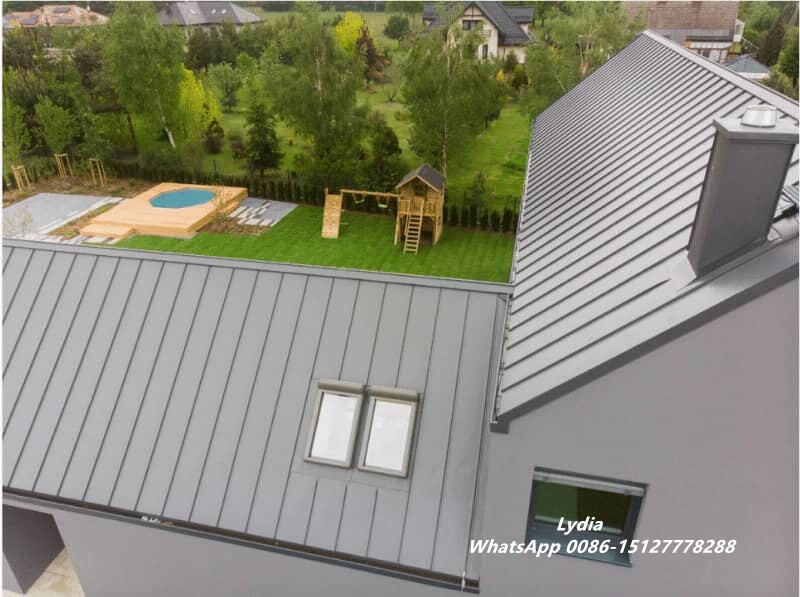Snap Lock Metal Roof Tile Machine