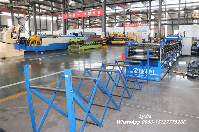 Snap Lock Metal Roof Tile Machine
