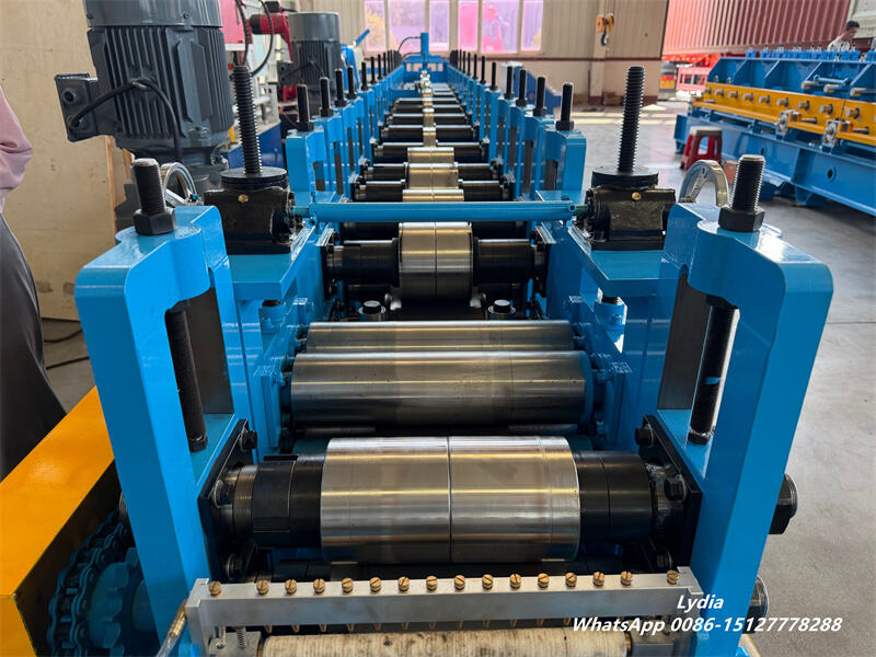 C shape roof purlin roll forming machine
