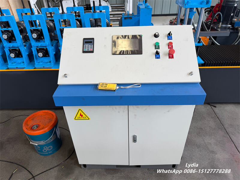 C shape roof purlin roll forming machine