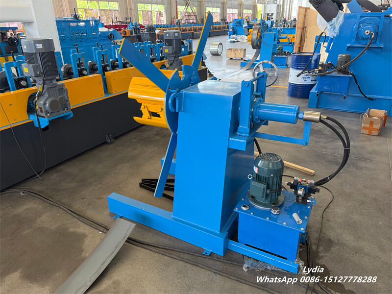 square tube11 C Purlin Roll Forming Machine for C Steel Purlin Production