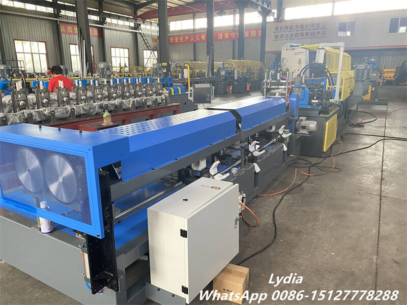 high speed L angle roll forming machine